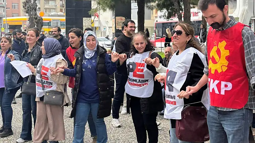 Atamay işçileri kazanımlarını kutladı