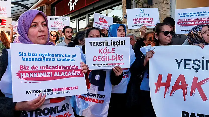 Atamay Tekstil işçileri haklarını elde etti