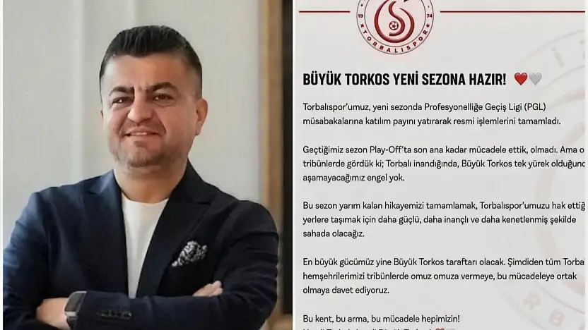 İZTON Torbalıspor yeni sezon için resmi işlemlerini tamamladı