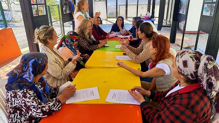 Kadifekale'de kadınlara finansal yaşam becerileri atölyesi