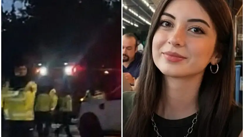 Alev alan araçta mahsur kalan sürücü hayatını kaybetti