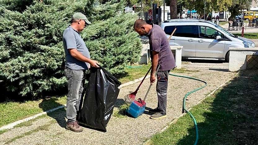 Menderes'te yabani otlarla mücadele sürüyor