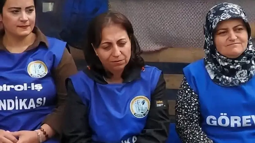 Temel Conta'da kadın işçilerin direnişine Anneler Günü öncesi destek