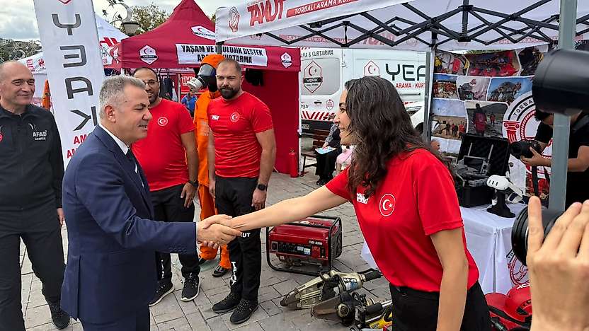 Torbalı'nın arama kurtarma ekibi TAKUT, 60'a yakın afette görev aldı