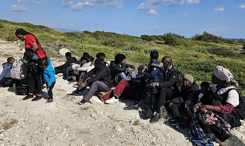 47 düzensiz göçmen yakalandı ve kurtarıldı