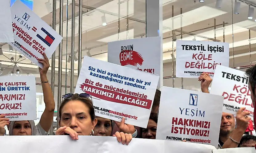 Atamay işçilerinden İzmir dahil 3 ilde eylem