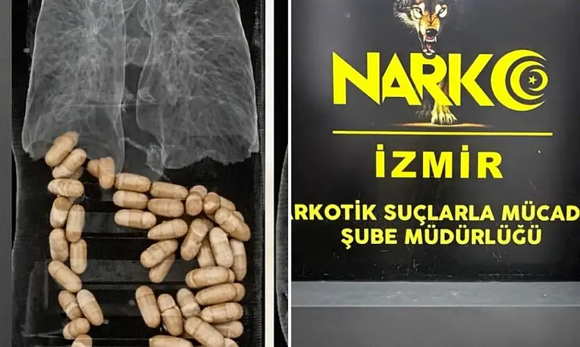 İzmir'de havalimanında uyuşturucu operasyonu: Midelerinden 1,3 kilo eroin çıktı