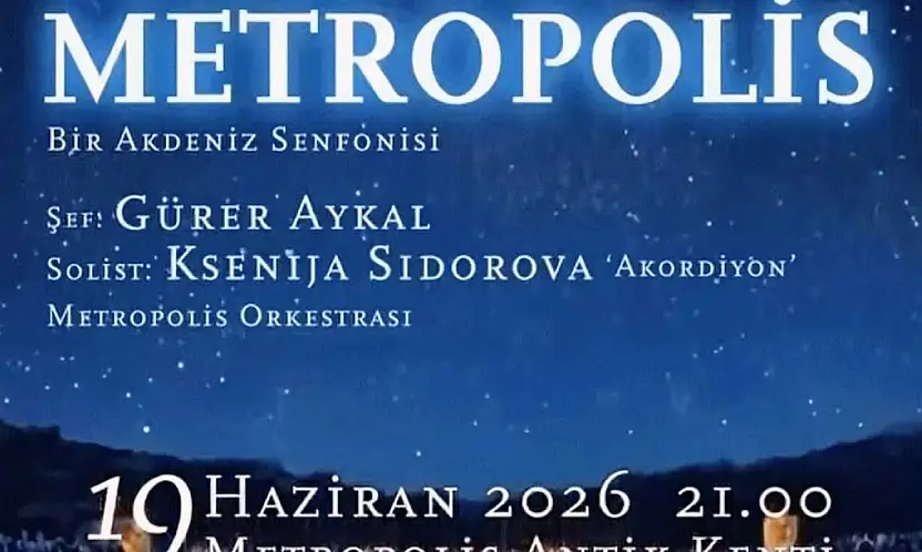Metropolis'te Gürer Aykal yönetiminde konser