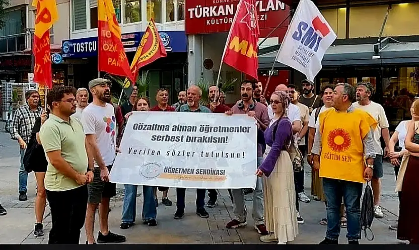 Öğretmen Sendikası İzmir Şubesi'nden gözaltılara tepki