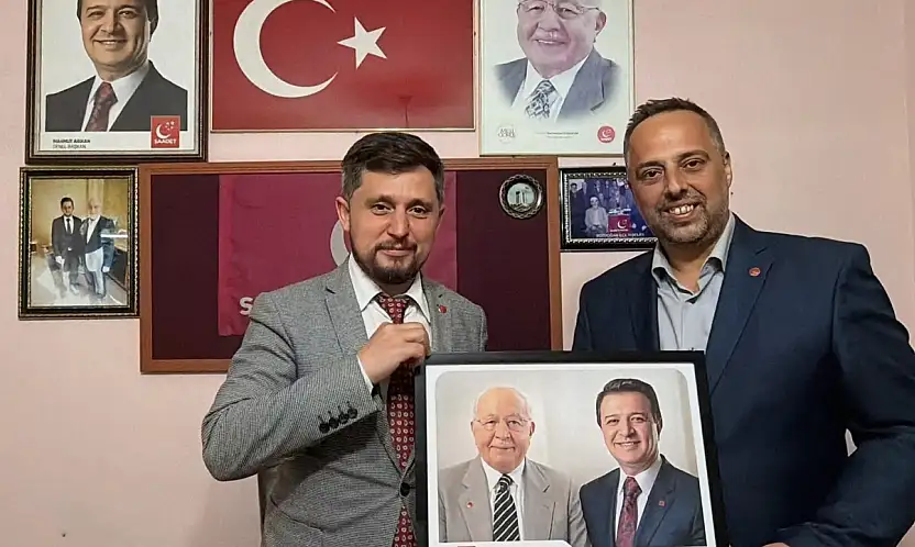 Saadet Partisi Torbalı'dan Bozdoğan'a kardeş ilçe ziyareti