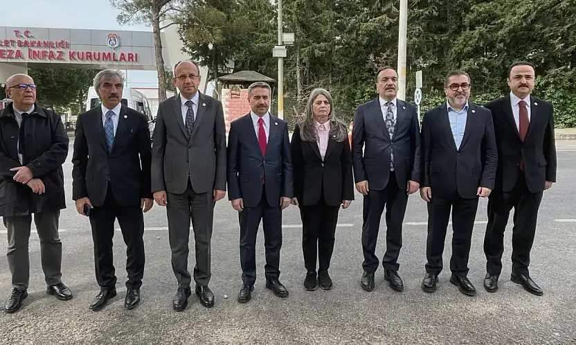 TBMM Alt Komisyonu İzmir'de cezaevlerinde inceleme başlattı