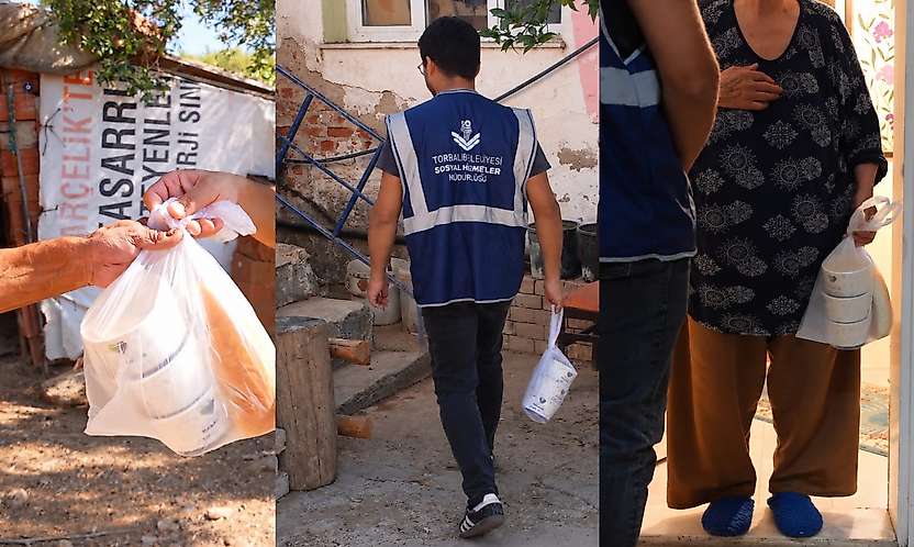 Torbalı'da ihtiyaç sahiplerine 74 bin 213 öğün sıcak yemek
