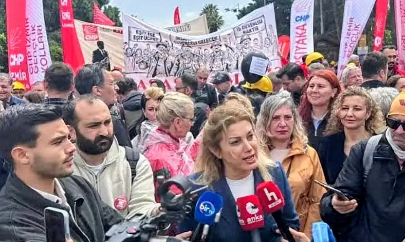 Torbalı'daki Temel Conta kadın işçilerinin mücadelesi Gündoğdu'da alkışlandı